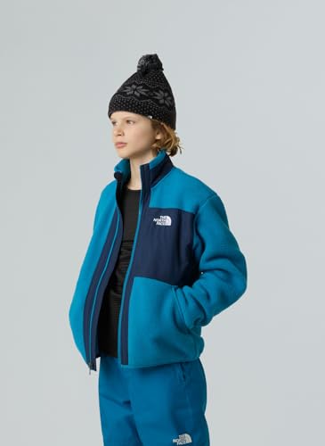 Image of THE NORTH FACE Boys' Yumiori Full Zip Jacket | Lightweight Fleece Coat, Embroidered Logo & Zip Chest Pocket