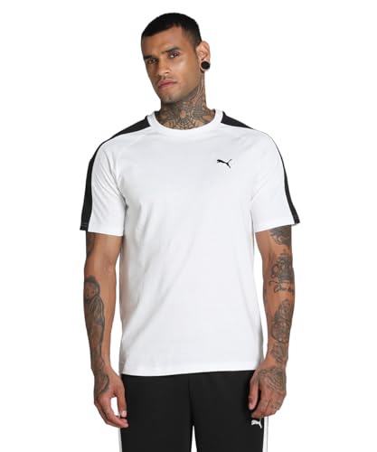 PUMA T-Shirt T7 Homme aux finitions premium et coton de haute qualité