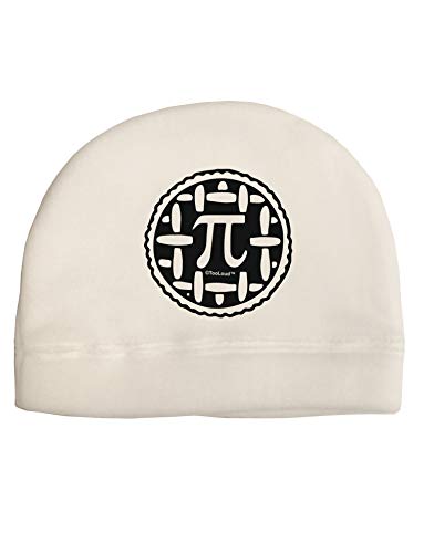 TOOLOUD Pi Day Pie Math Lover Child Fleece Beanie Cap Hat White