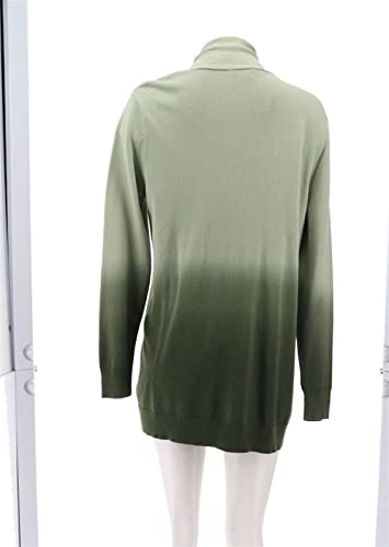 Belle Kim Gravel Dip Dye Sweater Cardigan A460371 #TOP4