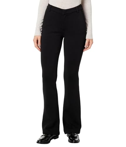 KUT from the Kloth Ana High-Rise Fab Ab Flare Trousers Black 0 at