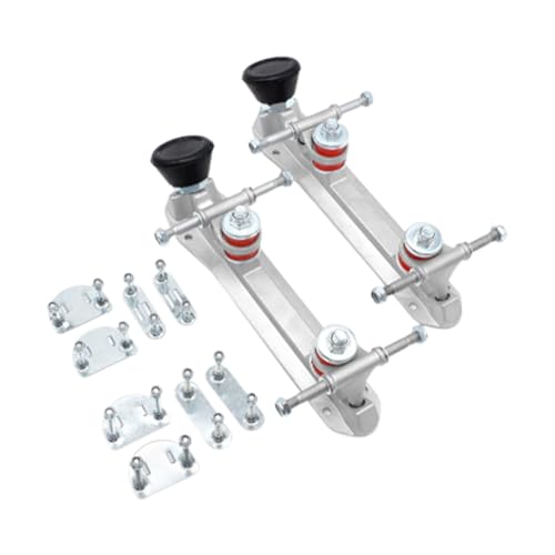 Patines con 4 placas base para patines