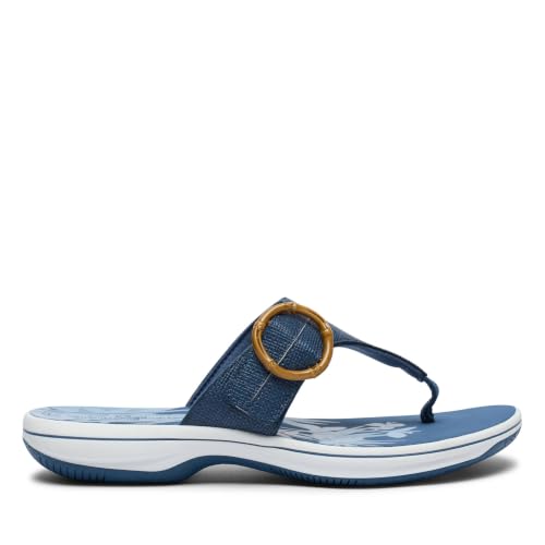 Image of Clarks Women's Breeze Cove Cloudsteppers Flip-Flop