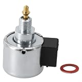 Valvola solenoide di ricambio per carburante 846639 compatibile con 21r707 305777 Sistema di arresto argento per la sicurezza del motore