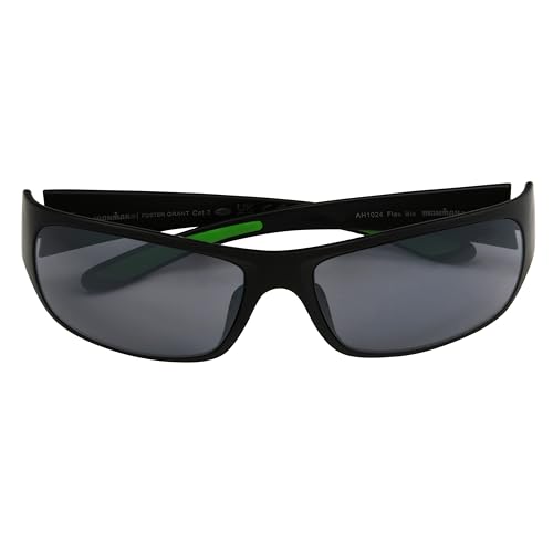IRONMAN Men's Flex Sunglasses Wrap, Matte Black Rubberized, 62 mm - Image 5