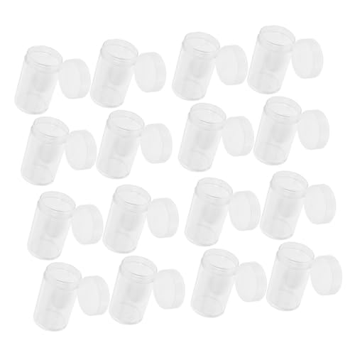 OSALADI 20Pcs Coin Storage Box Coin Capsules Holder Made Sponge for Coin Collectors and Display Protects Coins with Transparent Design