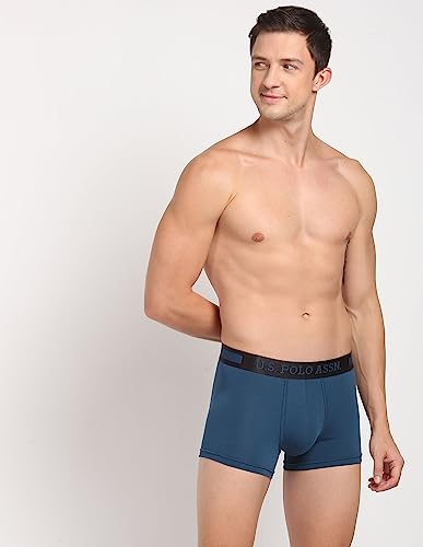 Image of U.S. Polo ASSN. Men's PT001 Supima Cotton Ultra Soft No Marks Waistband Trunks - Pack of 1