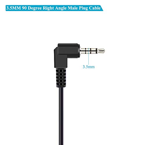 Fancasee 2-Pack Cable audio 3.5mm 1/8 a cable conector miniatura 3