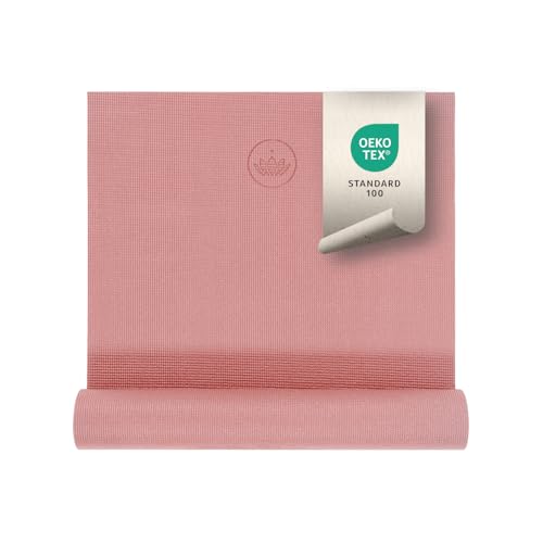 Lotuscrafts Halkfri yogamatta Mudra Studio certifierad enligt Oeko TEX 100 – halkfri yogamatta ekologisk yogamatta och pilatmatta – yogamadrass...