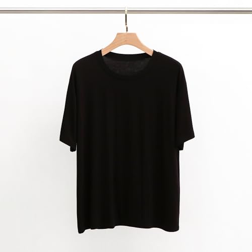 Generic Mens Soft T Shirts Summer Short Sleeve Pajama Tops Comfortable Lightweight Sleepwear Loungewear Nightwear2