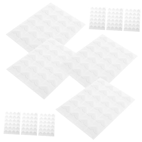 ULDIGI Photo Corners Stickers for Scrapbooks 10 Sheets Self Adhesive Picture Corners White