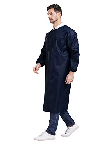 Nanxson Waterproof Apron Long Sleeves Smock Overalls Work Apron for DishWashing, Lab Work, Dog Grooming, Cleaning