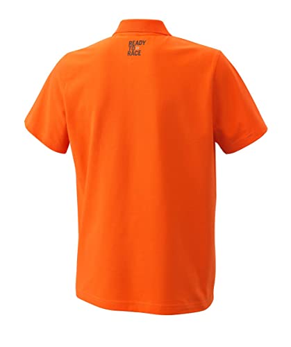 Pure Racing Polo Orange (Small)2