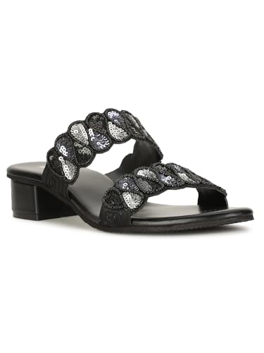 Image of Marie Claire LOLA Block Mule E Women Mule Sandals in Brown