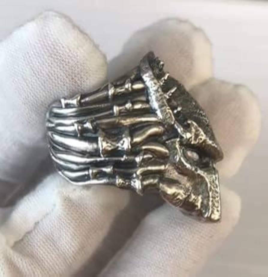 Amazon.co.jp: ヘビー ピュア シルバー プレデター リング