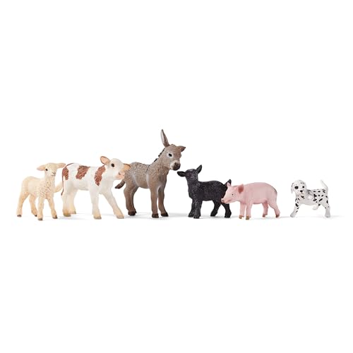 Schleich Farm World - 6Pc Baby Farm Animal Playset - Kids 3+ | 77534 - image 2