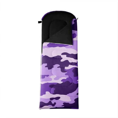 Bolsa de Dormir Erosebridal Camuflaje Azul Claro, Rectangular para Camping y Actividades al Aire Libre miniatura 4