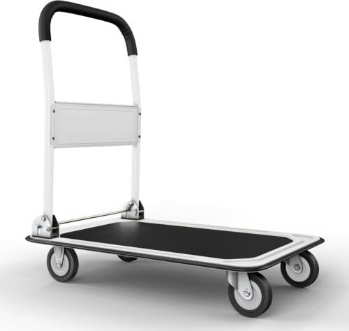 Carretilla plegable compatible para equipaje 330 lbs miniatura 1