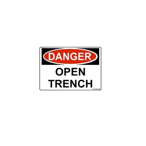 Danger Open Trench Sign, 7