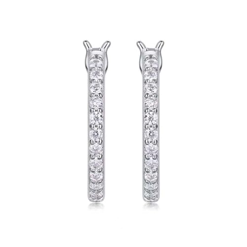 Boucles d'oreilles moissanite étincelantes pour illuminer vos soirées
