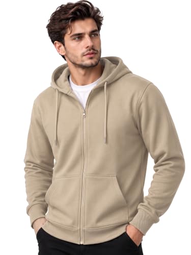 Image of XENOVAURBAN Zipper Hoodie for Men /Women | Unisex fit Cotton Fleece Hooded Sweatshirt - Zipper