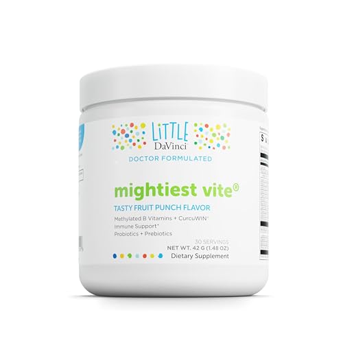 DAVINCI Little Mightiest Vite - Multivitamin for Kids with Probiotics & Prebiotics - Supports Immune...