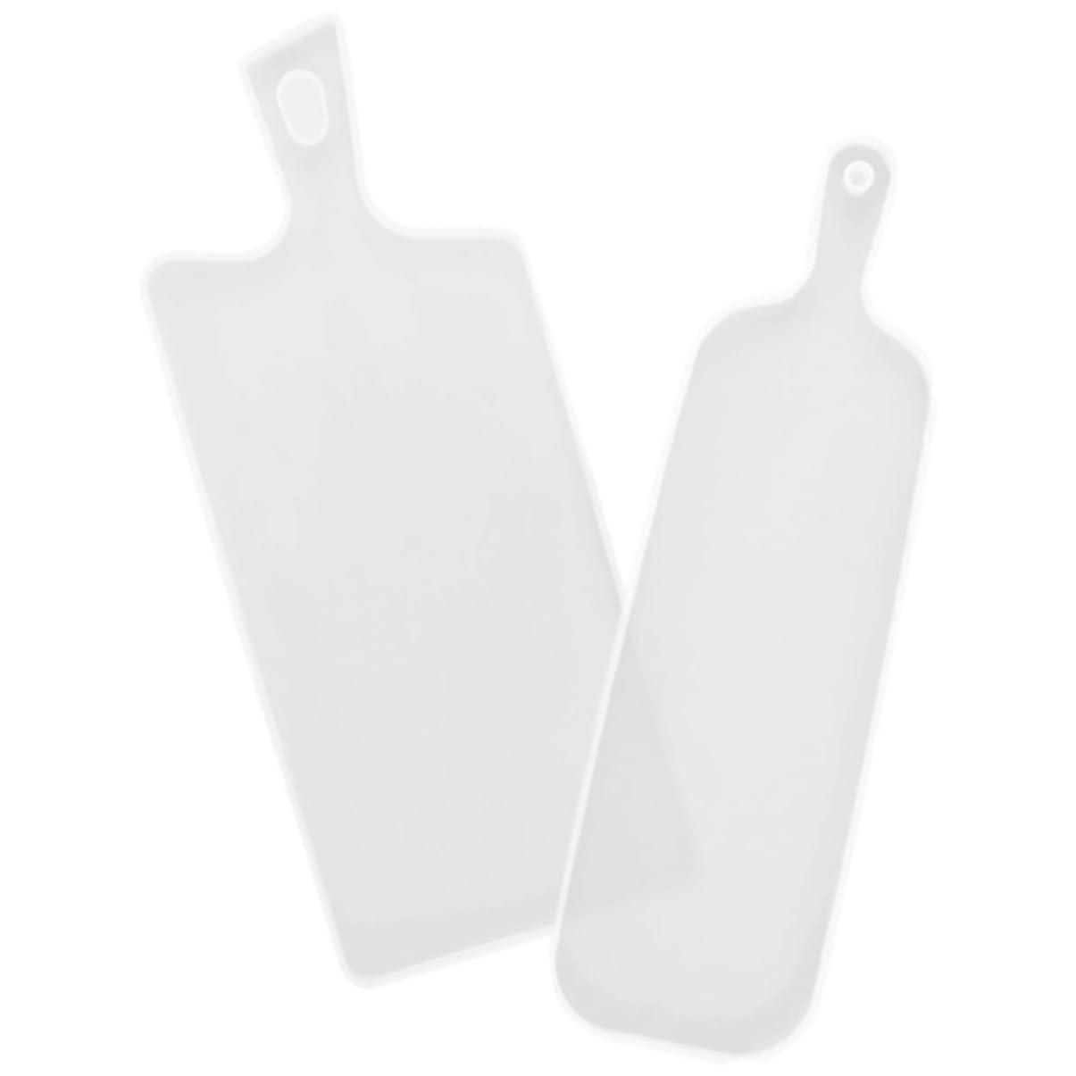 4 Sätze Basteltablett Silikonformen Diy Schmucktablett-form Silikon Für Schmucktablett Obst-serviertablett- Für Serviertabletts Würfel Silikon Gießen 2 Stück * 4