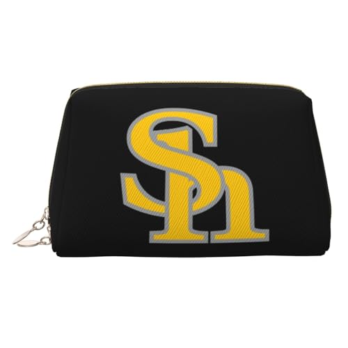 化粧ポーチ 福岡ソフトバンクホークス レディース メイクポーチ 化粧バッグ メンズ トラベルポーチ レザー 小物入れ かわいい おしゃれ 可愛い 化粧品収納 大容量 防水 多機能 旅行 持ち運び便利