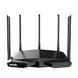 【1,7GHz Tri-Band CPU】Der Tenda AXE5700 Router ist mit einem erstklassigen Prozessor - Tri-Band 1,7 GHz, einem breiteren 6GHz Kanal und einer höheren Kapazität für höhere Leistung, weniger Interferenzen und nahezu null Verzögerung ausgestattet.