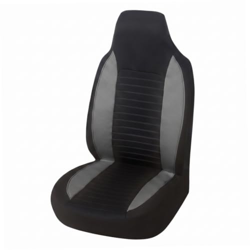Fundas para asientos de automóvil delanteros con cobertura total gris