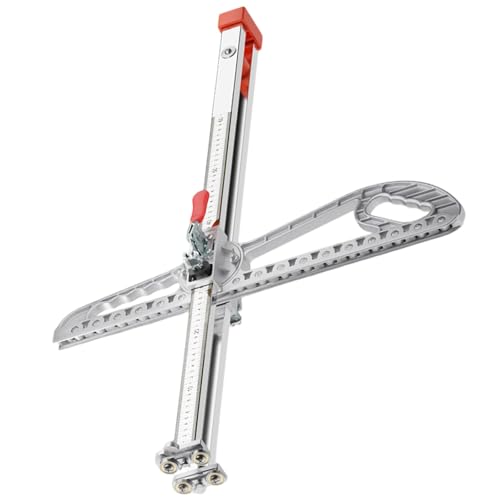 Foldable Drywall Cutting Tool,Hand Push Gypsum Drywall Cutter with Aluminum Alloy, Woodwork Cutting Tool