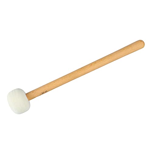 Baqueta para bombo con punta de fieltro suave para práctica silenciosa, mazas de percusión de madera de haya para músicos, presentaciones en vivo y grabación en estudio miniatura 6