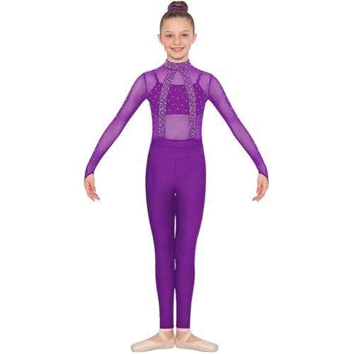 Maillot corps gymnastique filles unitard patinage danse