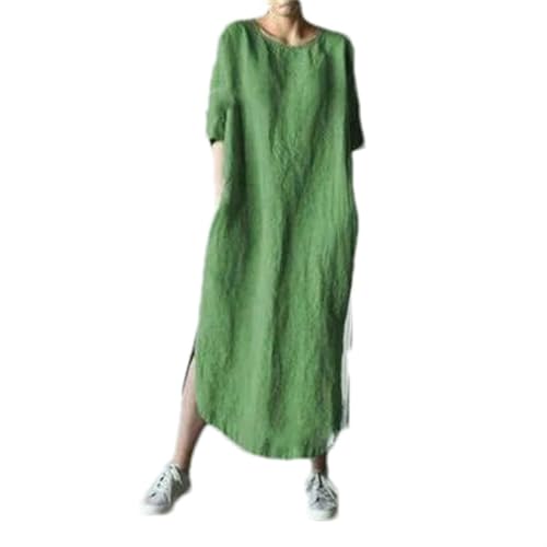 Robe ample en lin femme : la solution anti-chaleur fluide et chic