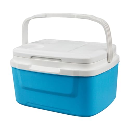 Besreey 33.5x26.5x19.5 Cm Cofre De Hielo Portátil, 8 litros Pequeño Neveras Portatil, Refrigerador Duro con Asas Resistentes, para Camping, Playa, Mantiene Los Alimentos Y Bebidas Frescos