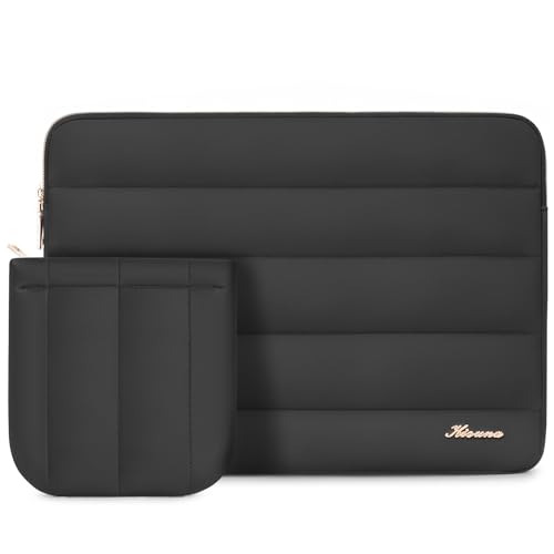 KIZUNA Puffy Laptop Sleeve 13 Inch Carrying Case for MacBook Air 13 M3 Pro 14 M1 M2/IdeaPad Flex 5 Gen 8 14