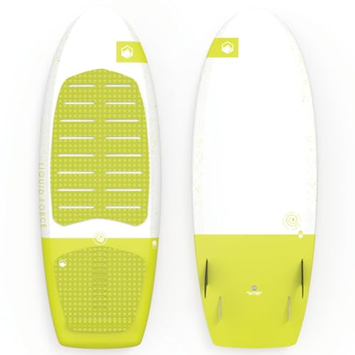 Liquid Force Happy Pill Wakesurf Board (Yellow, 4'6')