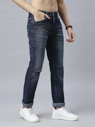 Image of Thomas Scott Men's Regular Fit Mid Rise Mid-Rise Stretchable Jeans