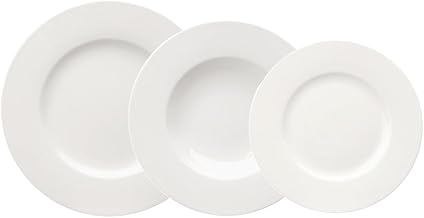 Vivo Villeroy & Boch Group Vivo Villeroy & Boch Group Basic White Starter Plate Set 12 Pieces