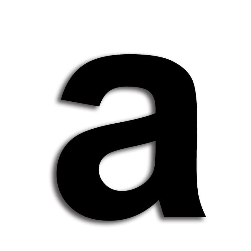 nanlyiau Hausnummer Anthrazit Höhe 11.7cm/4.6in Edelstahl Hausnummer massivem Stahl in Anthrazit - RAL 7016,Witterungs- und korrosionsbeständig(7016 6ina)