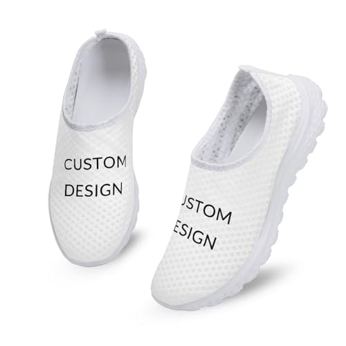 Kuiaobaty Women's Slip-Ons Men's Walking Shoes Fashion Sneakers Athletic Casual Footwear Lightweight Breathable Loafers