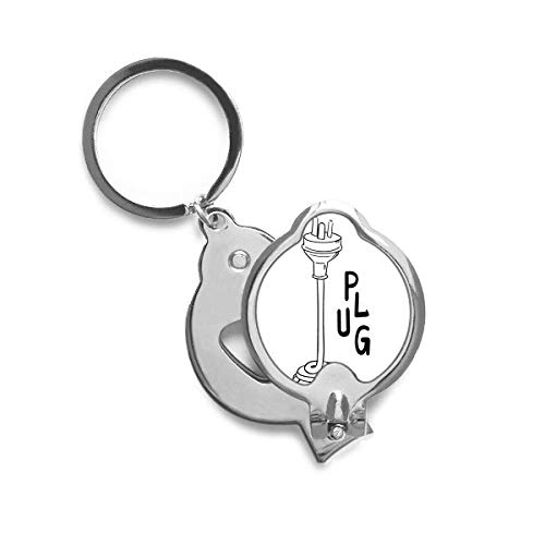 Coupe-ongles original motif Trois Bonde ligne dessin main trimmer précis
