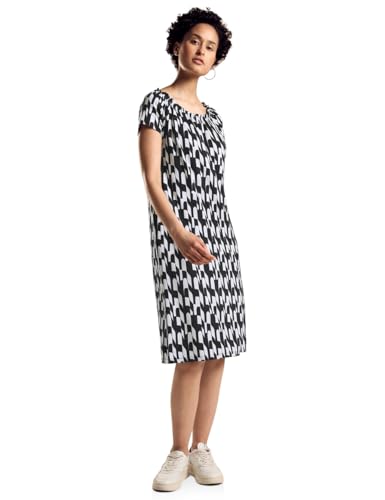 Robe en jersey noir Street One A144117 finis les vêtements inconfortables