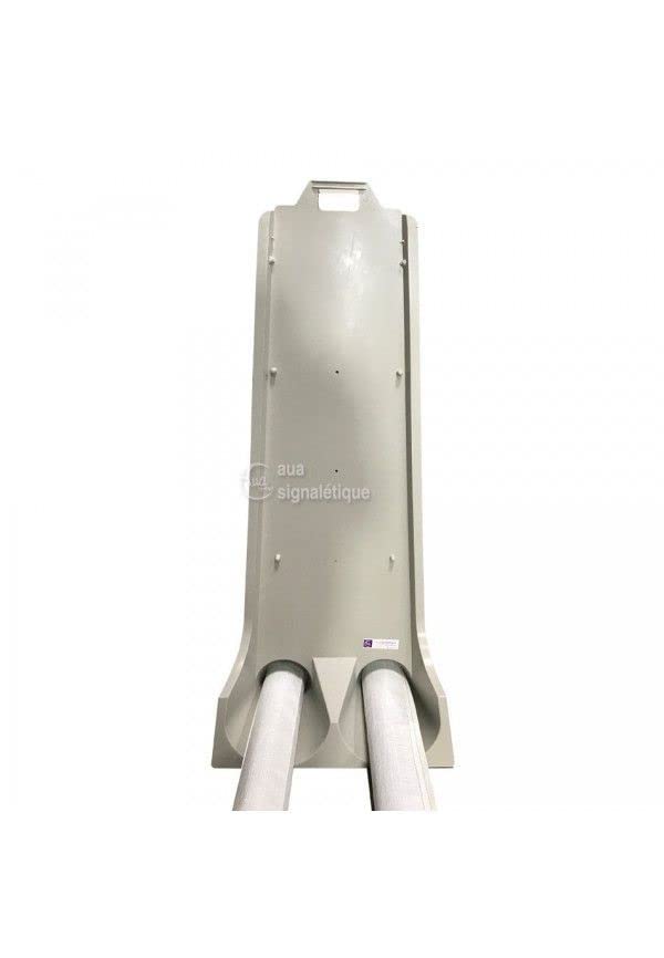 AUA SIGNALETIQUE Kit Panneau Stationnement Interdit B6M3 Socle en Tissu