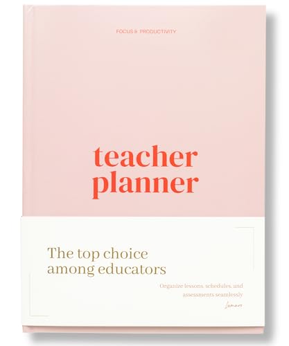 Image of Lamare Teacher Planner 2026-2027 Academic Year - Undated Lesson Plan Book | Plan Smarter, Teach Better | Teacher Calendar & Undated Planner for Classroom Organization | Teacher Must Haves