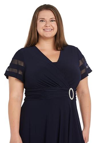 Image of R&M Richards Women's Allegra Cascade Dress