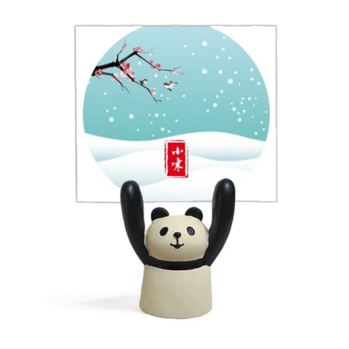 Porte-mémo circulaire panda pour décorer un bureau d'enfant ou studio