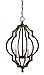 Cal Lighting FX-3593-3 Transitional Three Light Pendant from Howell Collection in Bronze / Dark Finish, 13.00 inches