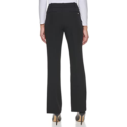 Image of Tommy Hilfiger Solid Sutton Boot Leg Trousers