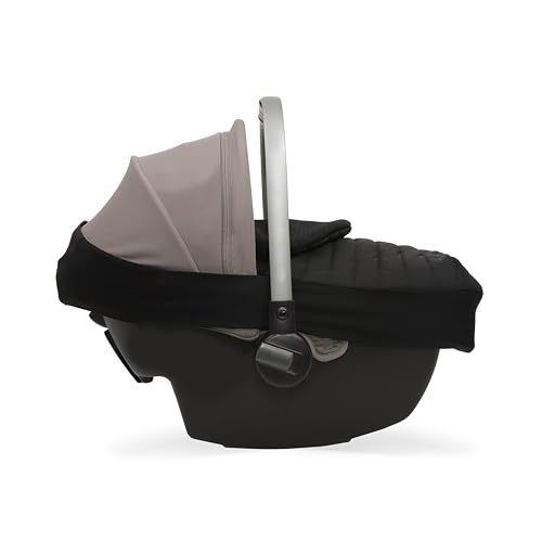 Image of Little Unicorn Winter Car Seat Cover | Premium Insulated Fabric | Universal Fit & Easy to Install | Travel Bag Included (Black)